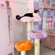 Show in main carousel: Happy & Polly Three Flower 35-in Plush Cat Tree, Large slide 4 of 10