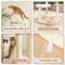 Show in main carousel: Happy & Polly Transformable 58-in Plush Cat Tree & Condo, Beige, Large slide 8 of 10