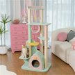 Show in main carousel: Happy & Polly Wonderland 58-in Plush Cat Tree & Condo, Jumbo slide 1 of 9