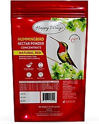 Happy Wings Red Nectar Concentrate Powder Wild Bird Food, 2-lb bag