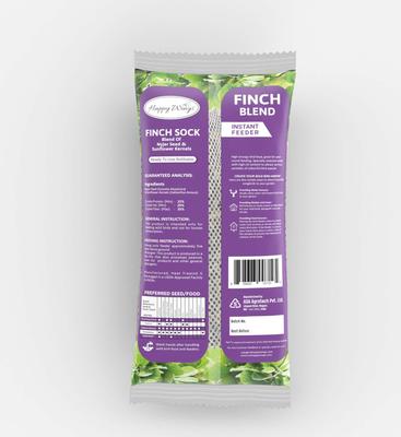 Show full view: Happy Wings NO GROW Finch Blend Wild Bird Food, 13-oz sock bag slide 2 of 7