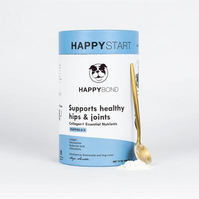 Show full view: HAPPYBOND Happy Start Hip & Joint Support Puppy & Dog Supplement, 14-oz jar slide 5 of 5