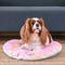 Show in main carousel: HappyCare Textiles 3D Realistic Donut Print Bolster Dog Bed, Pink Party Sprinkle, 35-in slide 1 of 7