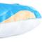 Show in main carousel: HappyCare Textiles 3D Realistic Donut Print Bolster Dog Bed, Sky Blue Dots Sprinkle, 35-in slide 5 of 7