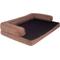 Show in main carousel: HappyCare Textiles Advanced Graphene Orthopedic Foam Dog Sofa Bed, Brown & Black, Large slide 3 of 8