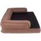 Show in main carousel: HappyCare Textiles Advanced Graphene Orthopedic Foam Dog Sofa Bed, Brown & Black, Large slide 5 of 8