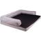 Show in main carousel: HappyCare Textiles Advanced Graphene Orthopedic Foam Dog Sofa Bed, Grey & Black, Large slide 3 of 8