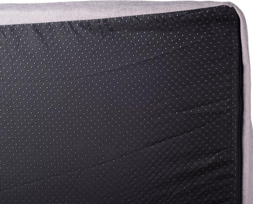 Show full view: HappyCare Textiles Advanced Graphene Orthopedic Foam Dog Sofa Bed, Grey & Black, Large slide 6 of 8