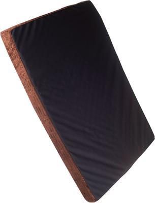 Show full view: HappyCare Textiles Advanced Graphene Orthopedic Foam Flat Pet Bed, Large, Brown & Black slide 6 of 6