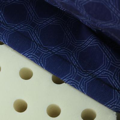 Show full view: HappyCare Textiles Advanced LaTextiles Foam Dog Sofa Bed, Blue, Large slide 6 of 7