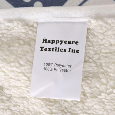 Show full view: HappyCare Textiles advanced Pets Print cozy Waterproof Cat & Dog blanket, White Paw Ogee slide 8 of 9