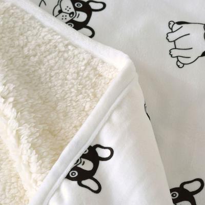 Show full view: HappyCare Textiles Advanced Pets Waterproof Cat & Dog Blanket, 50x60-in, White slide 7 of 9