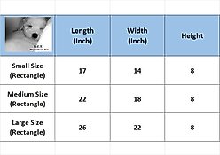 HappyCare Textiles Calming Durable Bolster Dog Bed, Printed Oxford Black, Large slide 2 of 7