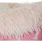Show in main carousel: HappyCare Textiles Calming Durable Bolster Dog Bed, Printed Oxford Pink, Large slide 6 of 7