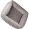 Show in main carousel: HappyCare Textiles Decorative Corduory Rectangle Orthopedic Cat & Dog Bed, Grey slide 4 of 8
