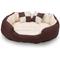 Show in main carousel: HappyCare Textiles Durable Oval Bolster Cat & Dog Bed, X-Large slide 2 of 6