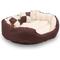 Show in main carousel: HappyCare Textiles Durable Oval Bolster Cat & Dog Bed, X-Large slide 3 of 6