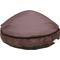 Show in main carousel: HappyCare Textiles Durable Oxford to Sherpa Pet Cave Covered Cat & Dog Bed with Removable Cover, Coffee slide 6 of 8