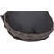 Show in main carousel: HappyCare Textiles Durable Oxford to Sherpa Pet Cave Covered Cat & Dog Bed with Removable Cover, Gray slide 5 of 7