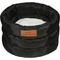 Show in main carousel: HappyCare Textiles Durable Round Velvet Puppy Dog Bed with Removable Cushion, Black, Medium slide 3 of 8