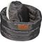 Show in main carousel: HappyCare Textiles Durable Round Velvet Puppy Dog Bed with Removable Cushion, Grey, Medium slide 7 of 8