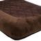 Show in main carousel: HappyCare Textiles Fleece Plush Sofa Bed & Furniture Protector, Brown slide 3 of 8
