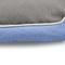 Show in main carousel: HappyCare Textiles High Back Rectangle Bolster Cat & Dog Bed, Blue, Medium slide 5 of 8