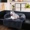 Show in main carousel: HappyCare Textiles Luxurious Comfort Fur Bolster Dog & Cat Bed, Grey, X-Large slide 6 of 7