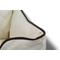 Show in main carousel: HappyCare Textiles Luxury All Sides Faux Leather Bolster Cat & Dog Bed, Ivory, X-Large slide 4 of 6