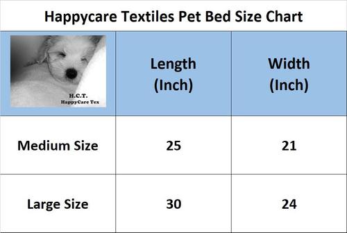 Show full view: HappyCare Textiles Orthopedic Decorative Corduory Rectangle Bolster Cat & Dog Bed, Grey slide 2 of 7