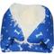 Show in main carousel: HappyCare Textiles Printed Oxford Cozy Warm Foldable Cat & Dog Tent Bed, Blue, Medium slide 6 of 8