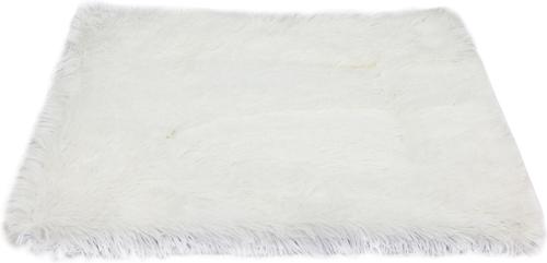 Show full view: HappyCare Textiles Printed Oxford Cozy Warm Foldable Cat & Dog Tent Bed, Blue, Small slide 6 of 9