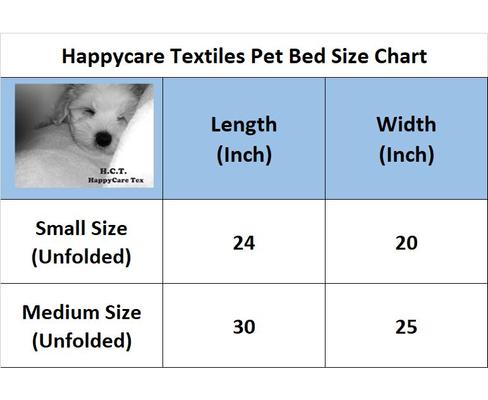 Show full view: HappyCare Textiles Printed Oxford Cozy Warm Foldable Cat & Dog Tent Bed, Grey, Small slide 2 of 8