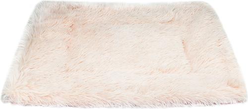 Show full view: HappyCare Textiles Printed Oxford Cozy Warm Foldable Cat & Dog Tent Bed, Pink, Medium slide 6 of 10