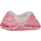 Show in main carousel: HappyCare Textiles Printed Oxford Cozy Warm Foldable Cat & Dog Tent Bed, Pink, Medium slide 9 of 10