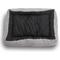 Show in main carousel: HappyCare Textiles Rectangle Bumper Bolster Cat & Dog Bed, Gray slide 3 of 5