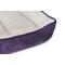 Show in main carousel: HappyCare Textiles Rectangle Ultra-Soft Bolster Cat & Dog Bed, Burn Out Purple, Large slide 3 of 5