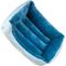 Show in main carousel: HappyCare Textiles Reversible Signature Bolster Dog Bed, Medium, Blue slide 3 of 6