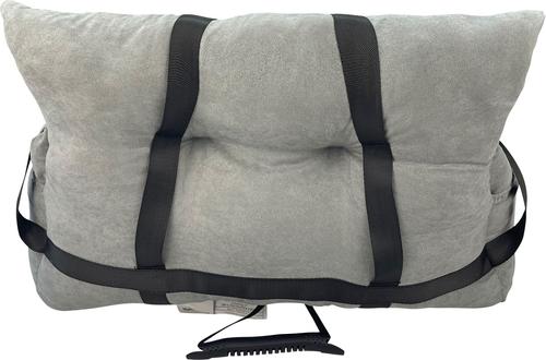 Show full view: HappyCare Textiles Suede Fluffy Booster Safety Bolster Dog & Cat Car Seat slide 7 of 10