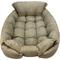 Show in main carousel: HappyCare Textiles Suede Fluffy Multi Functional Mat Bolster Dog & Cat Bed, Brown, Small slide 3 of 11