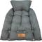 Show in main carousel: HappyCare Textiles Suede Fluffy Multi Functional Mat Bolster Dog & Cat Bed, Grey, Large slide 4 of 11