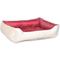 Show in main carousel: HappyCare Textiles Super Soft Fluffy Plush Sleeping Bolster & Crate Bed, White slide 4 of 5
