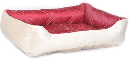 Show full view: HappyCare Textiles Super Soft Fluffy Plush Sleeping Bolster & Crate Bed, White slide 4 of 5