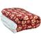 Show in main carousel: HappyCare Textiles Ultra Soft Cozy Flannel Paw Print Sherpa Cat & Dog Blanket, 50x60-in, Red slide 2 of 5