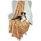 Show in main carousel: HappyCare Textiles Ultra Soft Cozy Flannel Paw Print Sherpa Cat & Dog Blanket, 50x60-in, Taupe slide 4 of 5