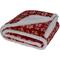 Show in main carousel: HappyCare Textiles Ultra Soft Flannel Cat & Dog Blanket, Red slide 1 of 5