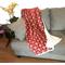 Show in main carousel: HappyCare Textiles Ultra Soft Flannel Cat & Dog Blanket, Red slide 4 of 5