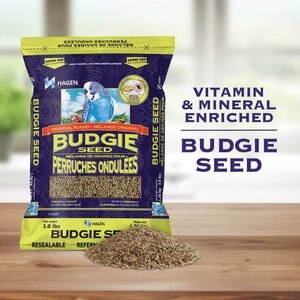 Hari Hagen Seed Blend Budgie Bird Food, 6-lb bag