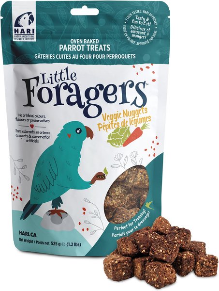 Hari Little Foragers Veggie Nuggets Bird Treat, 1.2-lb bag