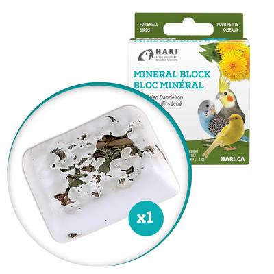 Show full view: Hari Mineral Block with Dried Dandelion Bird Beak Conditioner slide 2 of 6